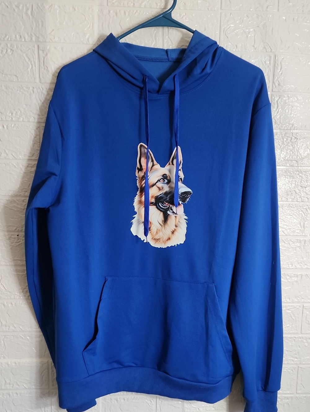 Royal Blue German Shepherd Hoodie